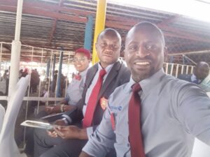 Zambia international trade fair Savenda Electronics team selfie